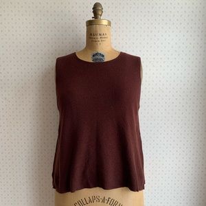 Eileen Fisher Ultrafine Merino Shell in Responsible Wool sz XL TP2